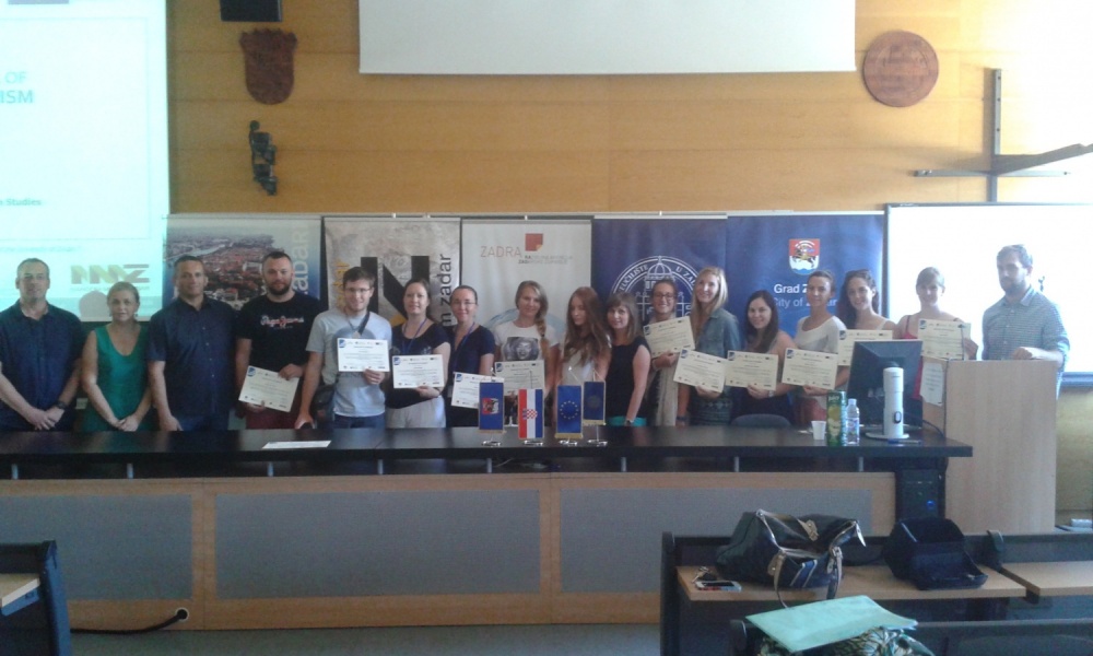Completion of the International Summer School of Cultural Tourism