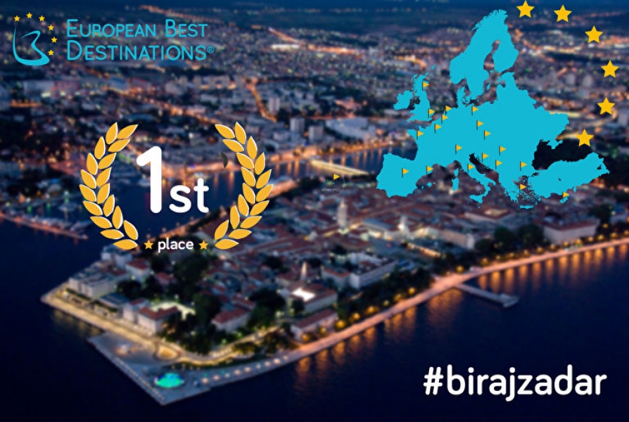Zadar - najbolja europska destinacija u 2016.
