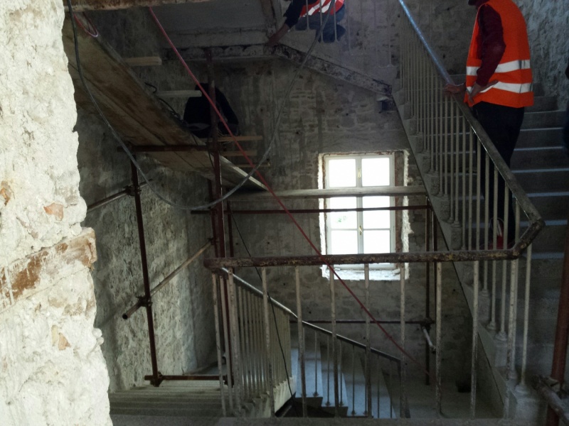 Construction works on the Rector’s Palace have re-started