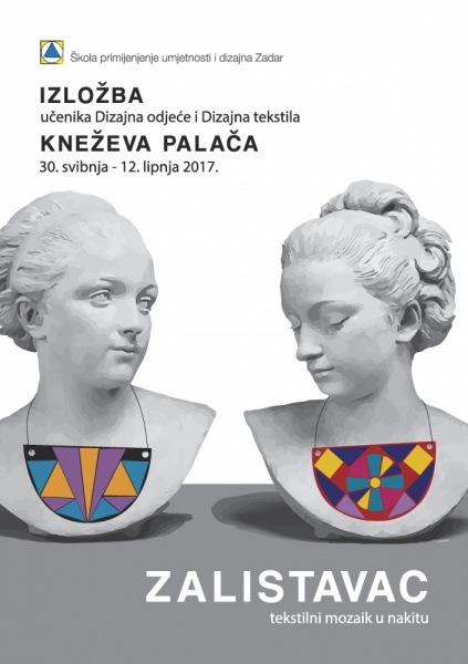 IZLOŽBA "ZALISTAVAC-TEKSTILNI MOZAIK U NAKITU" U OKVIRU ETNO DANA OD 30. 5. 2017. U KNEŽEVOJ PALAČI