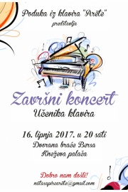 Završni koncert učenika klavira