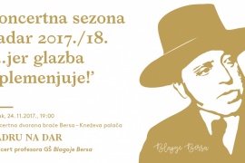 KONCERT PROFESORA GLAZBENE ŠKOLE BLAGOJE BERSA U POVODU DANA GRADA ZADRA