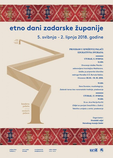 ETNO DANI 2018. -Zadarski tanac kao novonastala tradicija