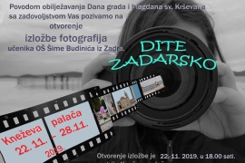 OTVORENJE IZLOŽBE "DITE ZADARSKO"