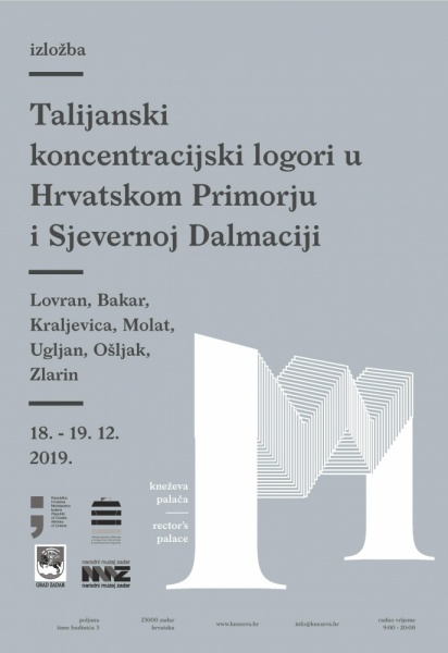 IZLOŽBA "TALIJANSKI KONCENTRACIJSKI LOGORI U HRVATSKOM PRIMORJU I SJEVERNOJ DALMACIJI"