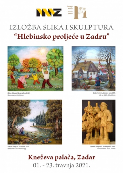 OTVORENJE IZLOŽBE „HLEBINSKO PROLJEĆE U ZADRU“